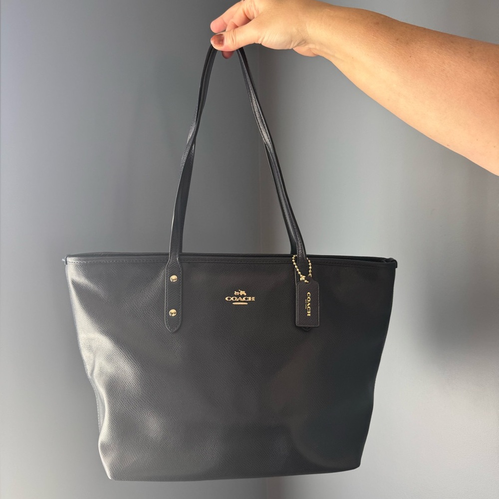 Navy Coach Purse